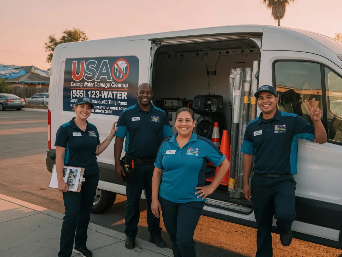 Ceiling Water Damage Restoration company in Caspar, CA